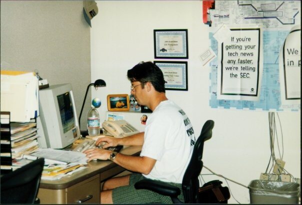 John Scott building one of the world's first e-commerce websites in 1995